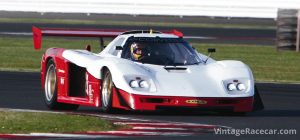 Putting the T711 through its paces around the Grand Prix circuit at Silverstone.Photo: Pete Austin 