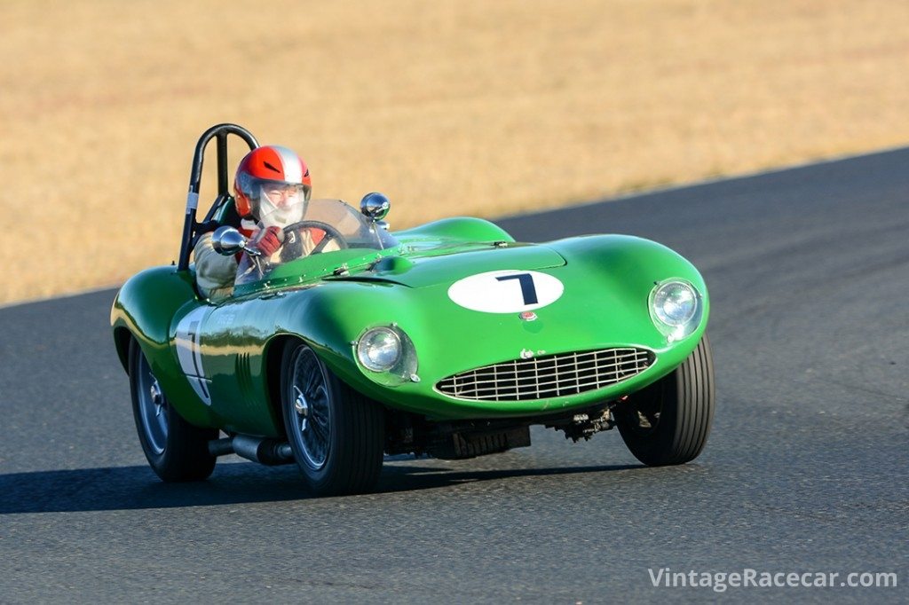 Mike Gosbell enjoying the 1959 Milano MG. Ian Welsh