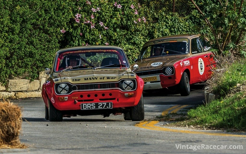 Escort Reprise as Mills leads Cutajar through the countryside.Photo: Samuel Scicluna