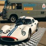 Sole surviving Maserati T151 and transporter.Photo: John Zimmermann