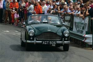 Concours d'elegance winner Roy Powell Aston Martin DB2-4 Mk111. Photo: Mark Constanduros 