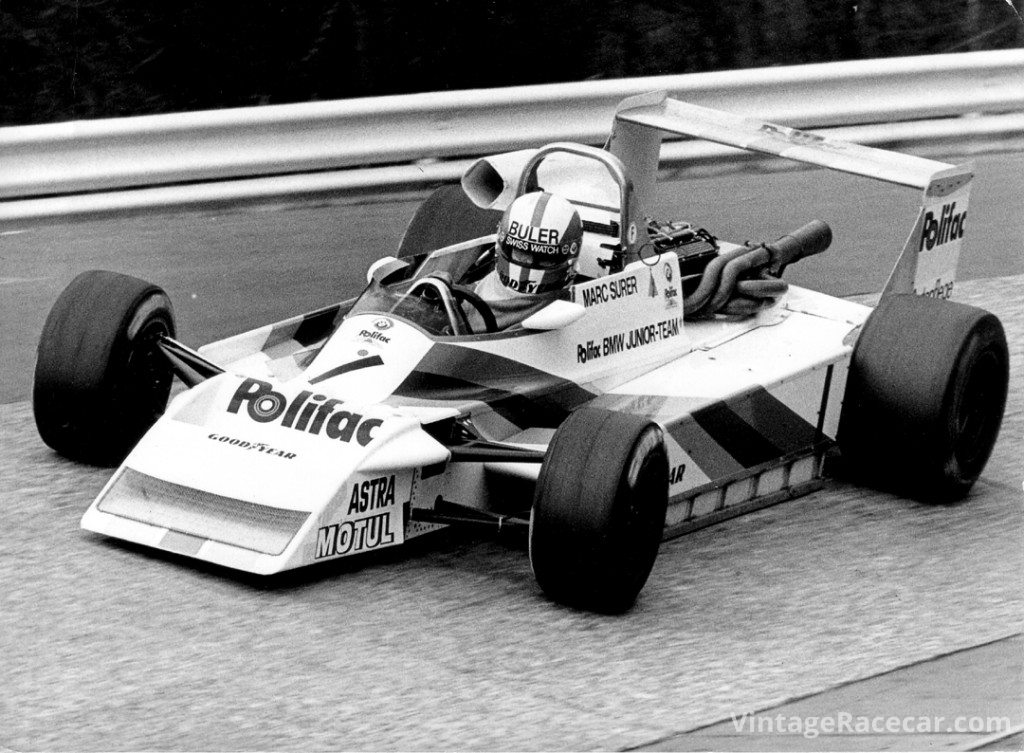 Marc Surer March-BMW 792 Nürburgring. Photo: BRDC