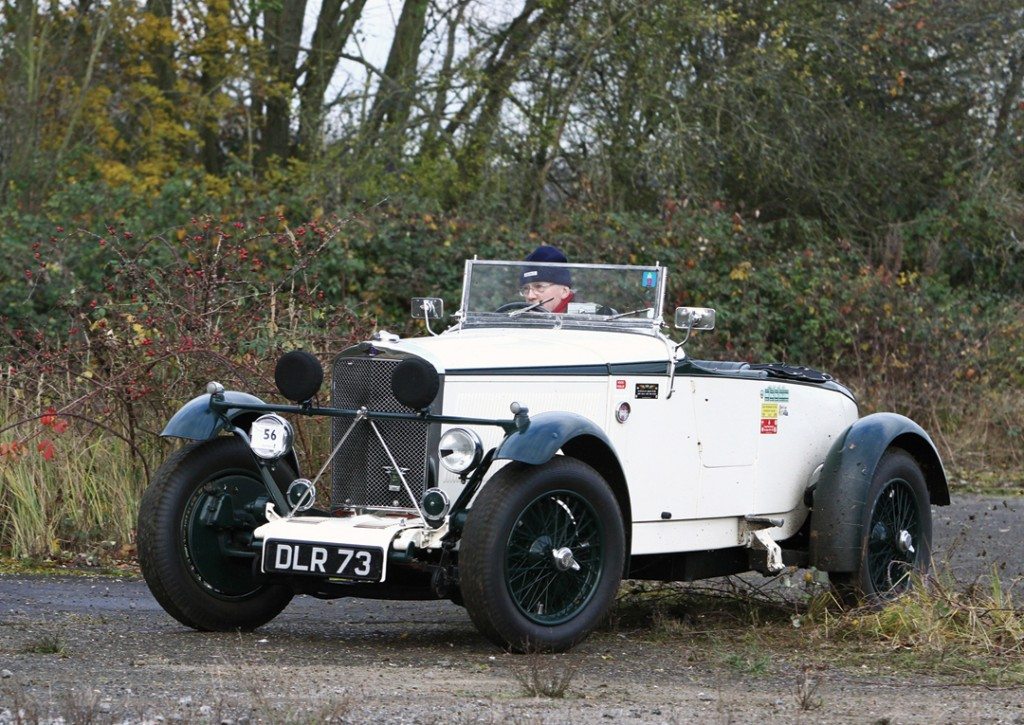 The 1936 Talbot 105 Alpine Replica of David Thomson.Photo: Pete Austin 