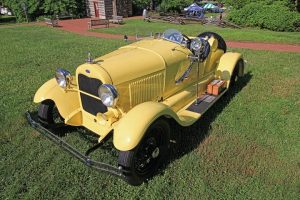 Tom O'Brien's 1932 Ford Model A Speedster. Justin Sprinkle