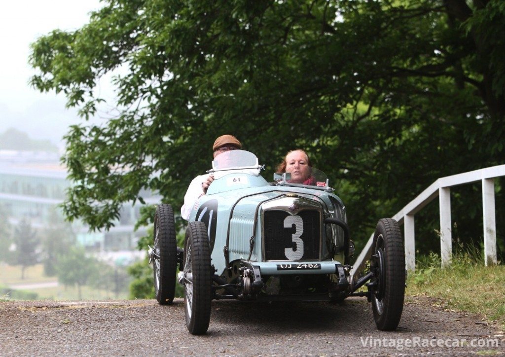 Charlie Smith (Riley Brooklands Replica). Photo: Pete Austin 