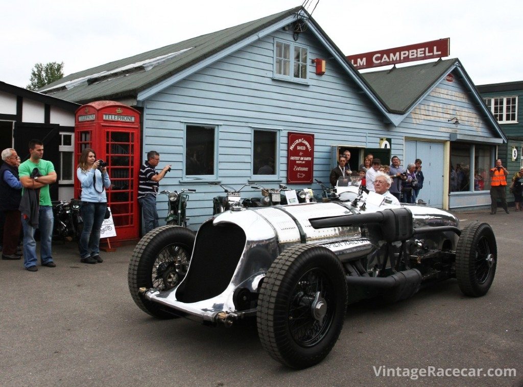 Napier Railton demonstration run. Photo: Pete Austin 