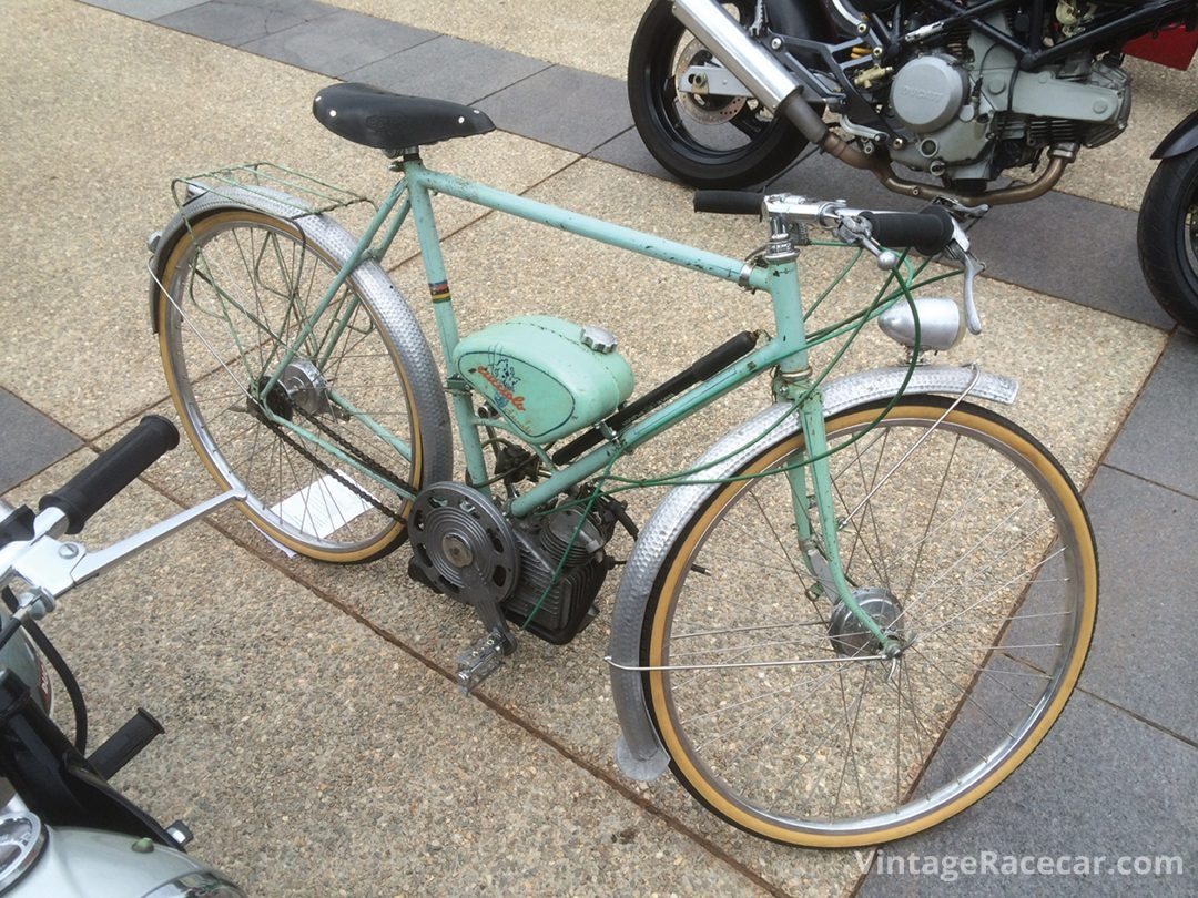 Ducati motorised bycycle. Geoff Wheeler