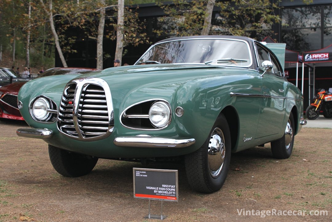  Scott and Celesta Boses' 1953 Fiat Vignale 1100 Coupe by Michelotti Craig R. Edwards