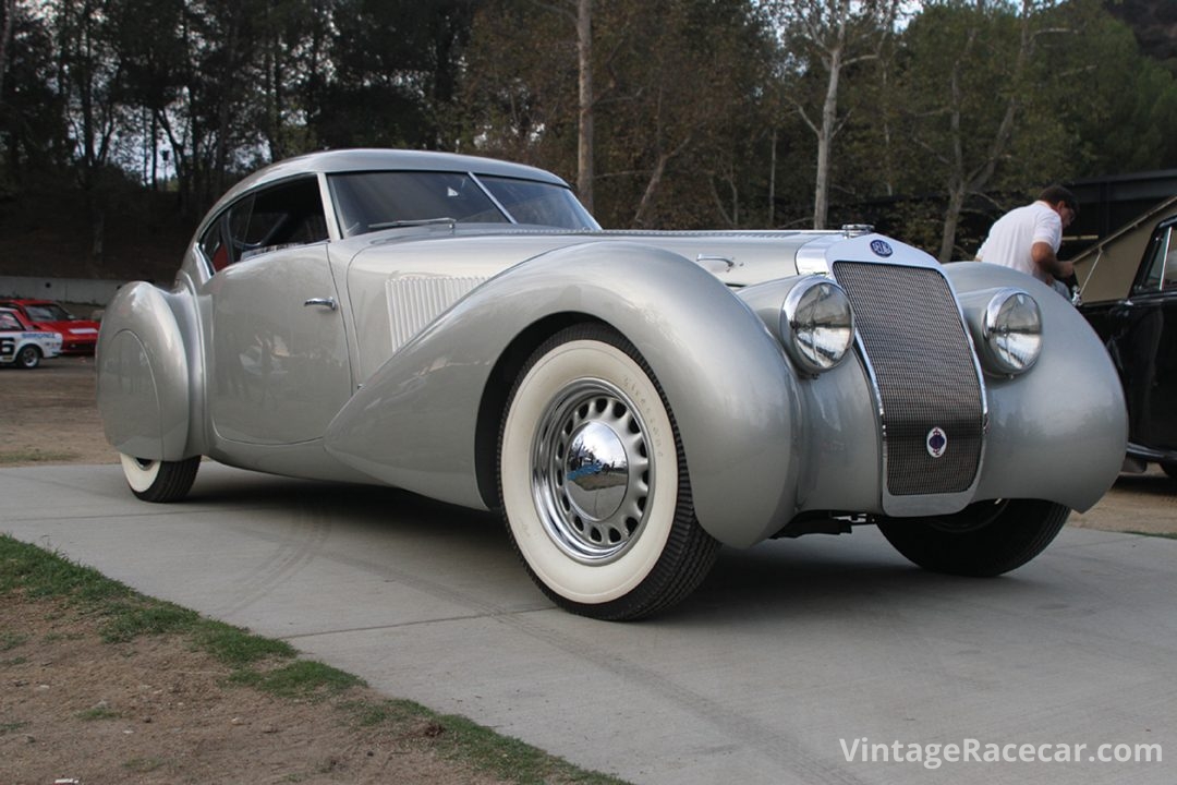 Emily and Sam Mann's 1938 Delage D8-120 SS Aerodynamic Coupe Craig R. Edwards