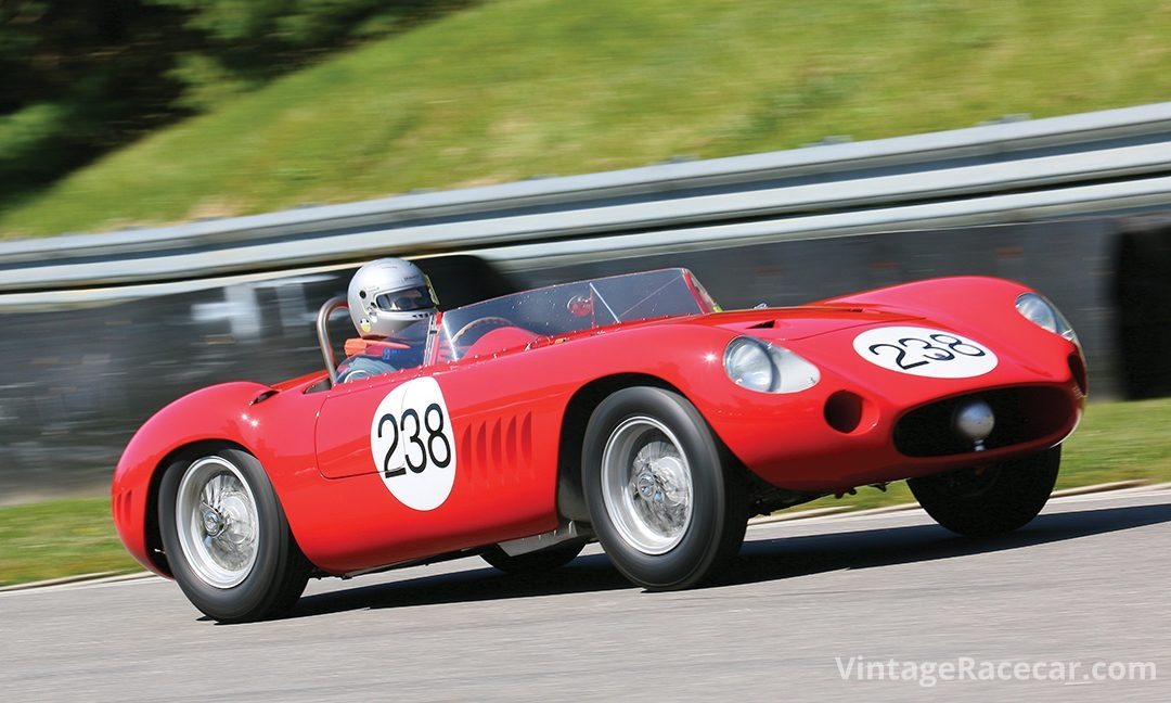 Tony Wang raced his 1957 Maserati 300S.Photo: Rich Martin 