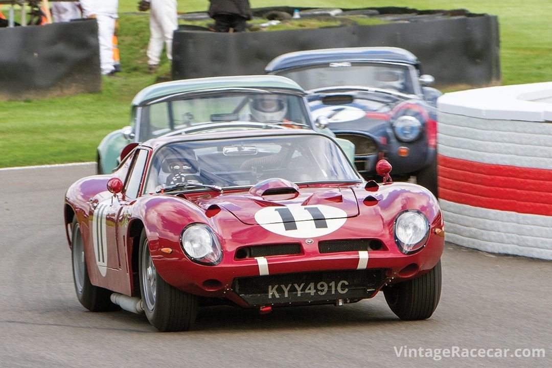 The Bizzarrini 5300GT of Andrew Hall and Jamie McIntyre.Photo: Roger Dixon 