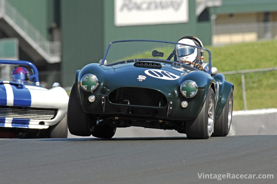 William CotterÕs two-wheeling 1964 Cobra.Photo: Jim Williams 