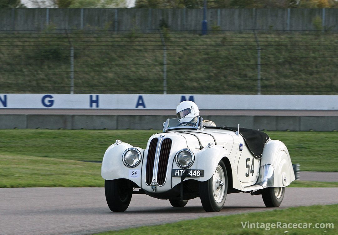 Alistair Pugh (Frazer Nash-BMW 328).Photo: Pete Austin 