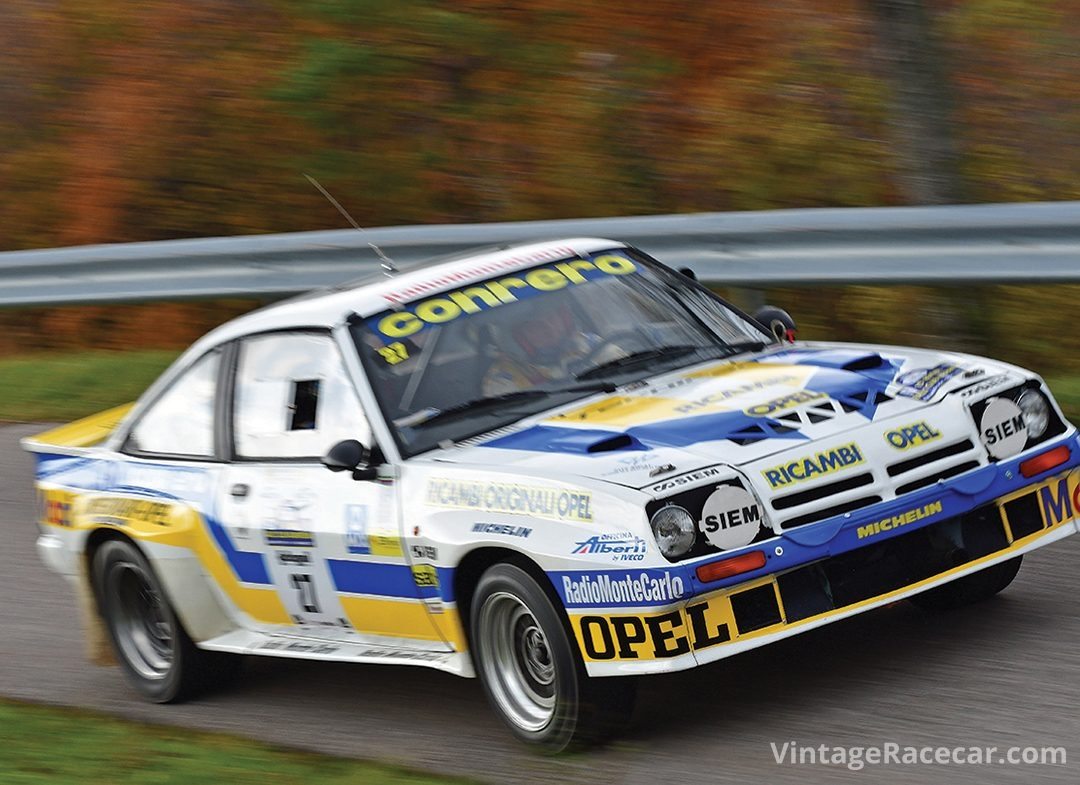 Conrero Opel Manta 400 of Pinzini and Bortoletto.Photo: Peter Collins 