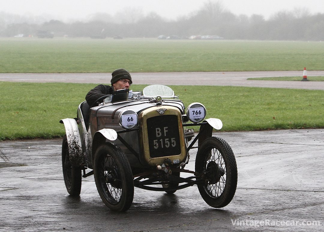 Austin 7 Ulster of Olly Sanders and Paul Milner. Photo: Pete Austin 