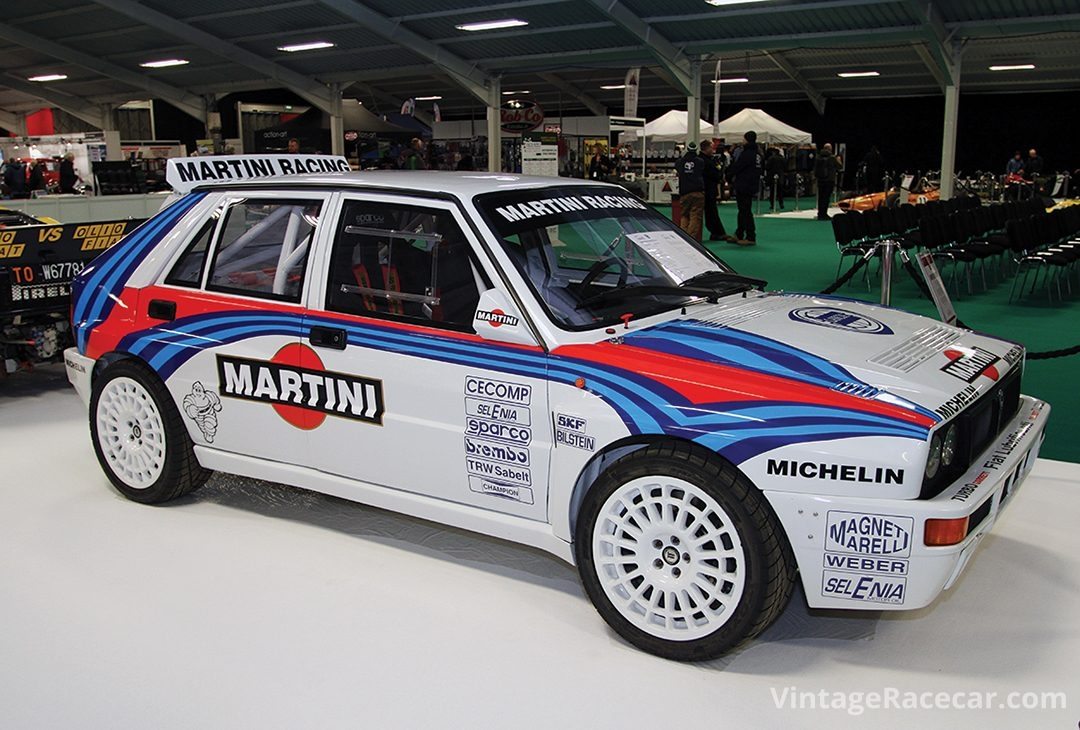 One of LanciaÕs Delta HF Integrale rally cars. Photo: Pete Austin 