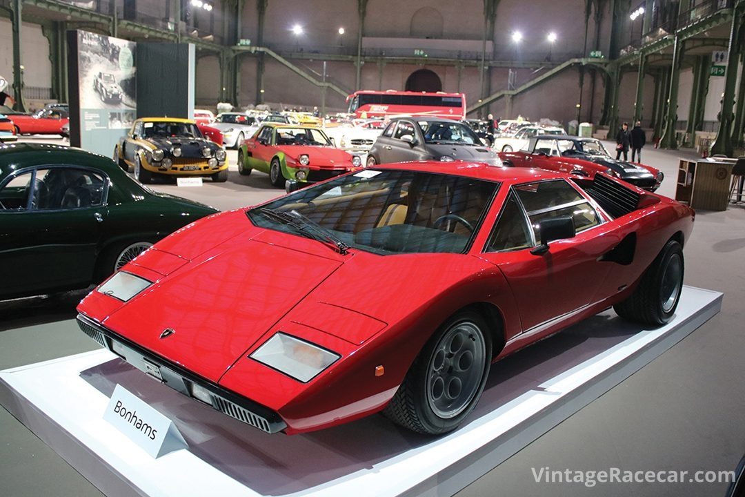 A 1974 Lamborghini Countach P400 Periscopio. Photo: Thierry Lesparre 