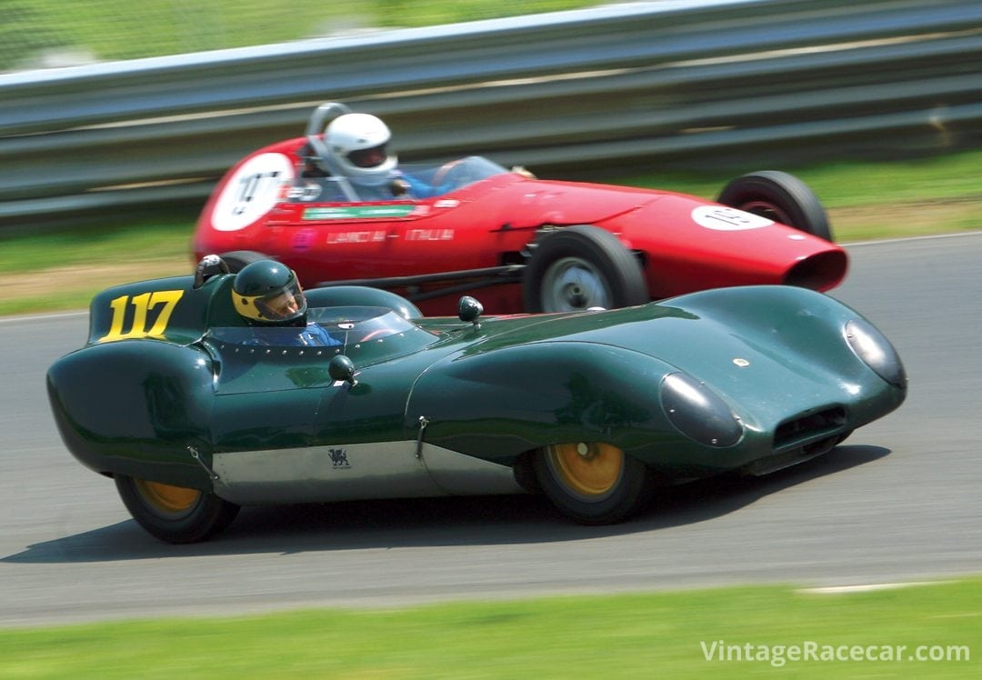 The 1958 Lotus 11 of Dick Fryberger. Photo: Walter Pietrowicz 