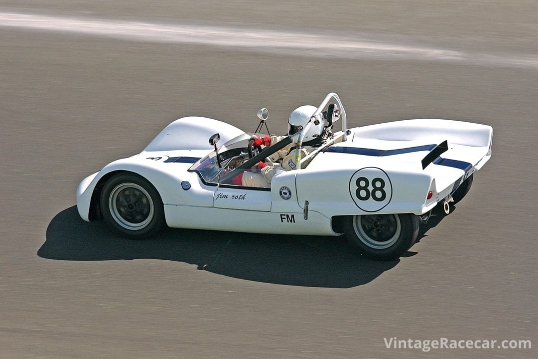 The 1962 Elva Mk6 of James Roth.Photo: Zane Terry 