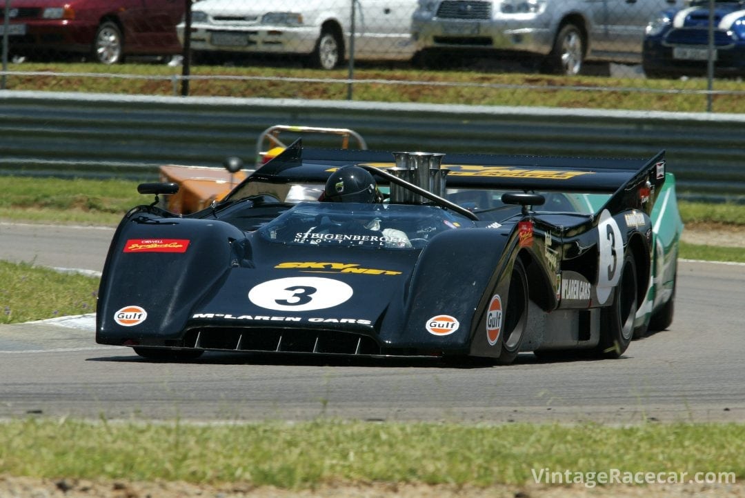 The McLaren M8 of Michael Campagne.Photo: Neil Phillipson 