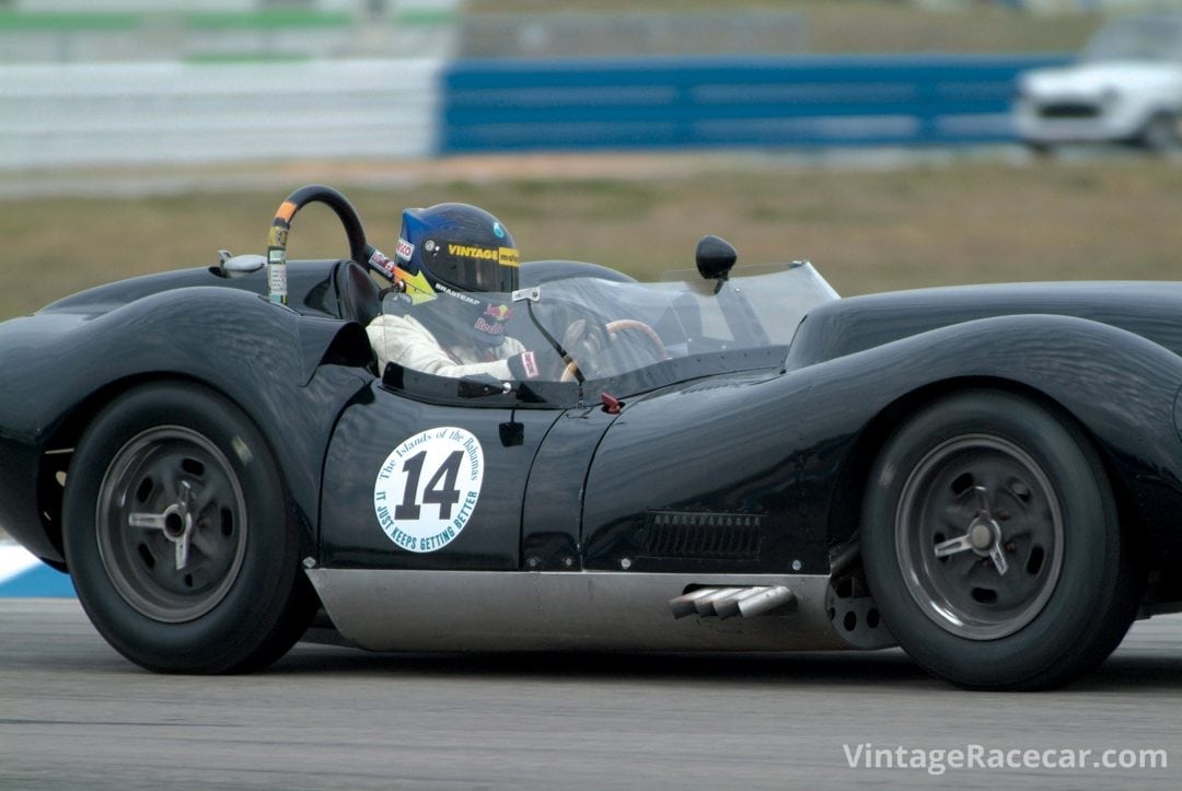 The 1958 Lister Chevy of Udo Horn.Photo: Chuck Andersen 