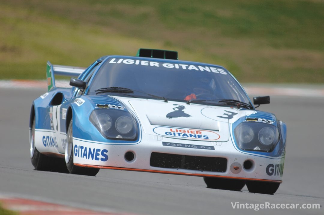 The Ligier JS2 of Paul Knapfield.Photo: Peter Collins 