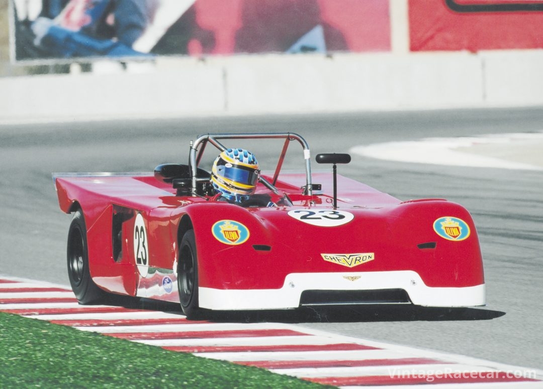 The 1971 Chevron B-19 of Jonathan Feiber.Photo: Jim Williams 