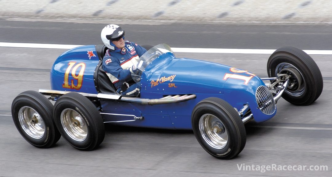 Dave Thomas at the wheel of the 1948 Clancy 6-Wheeler.Photo: Jim Hatfield 