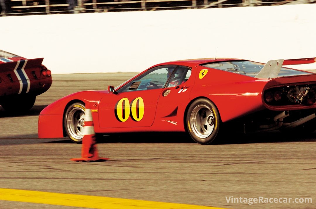 The 1979 Ferrari 512BBLM of Kurt Schultz. 