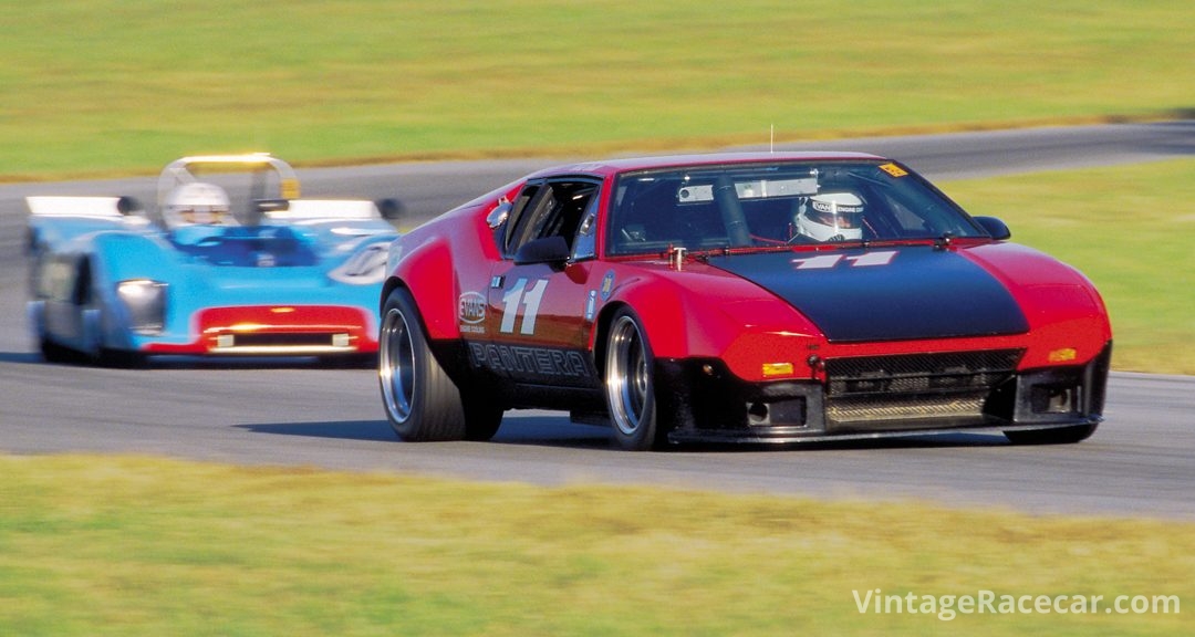 The 1972 Detomaso Pantera of Rick Bell.Photo: Walter Pietrowicz 