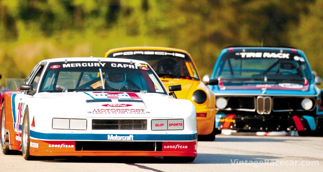 The 1984 Mercury Capri of Jeff Borghesi.Photo: Hal Crocker 