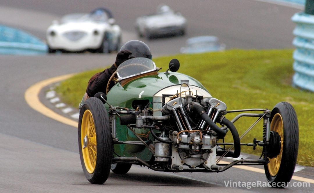 The Morgan trike of Jeff Jacobsen. Photo: Jim Hatfield 