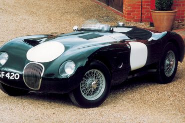 Hamilton/Rolt Jaguar C-Type. Photo: Peter Collins