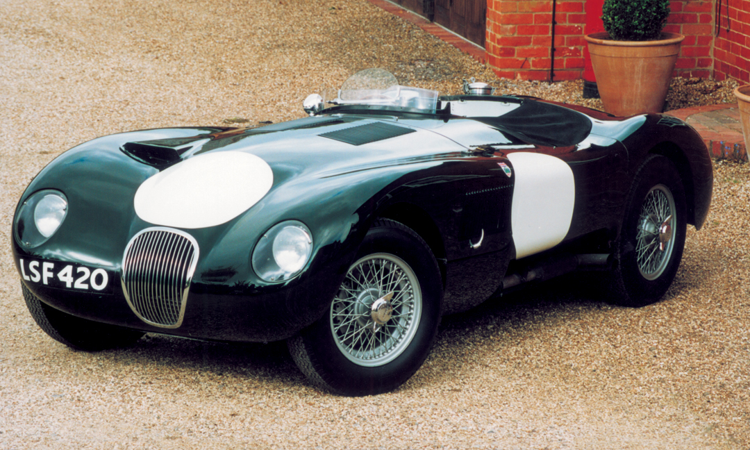 Hamilton/Rolt Jaguar C-Type. Photo: Peter Collins