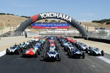 Cooper group at the 2006 Monterey Historic Races. Mark Scheuern