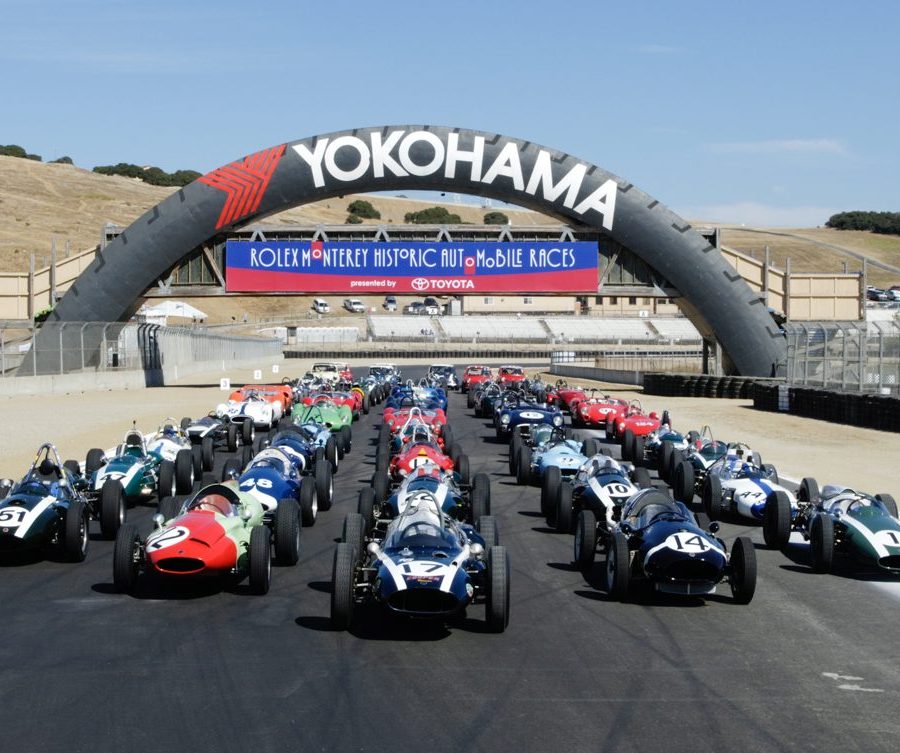 Cooper group at the 2006 Monterey Historic Races. Mark Scheuern