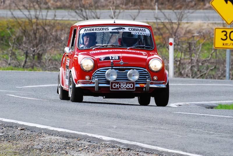 1969 Morris Mini Cooper S, John Anderson/Anthony Roberts, Basket Range