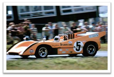 McLaren M8D of Denny Hulme