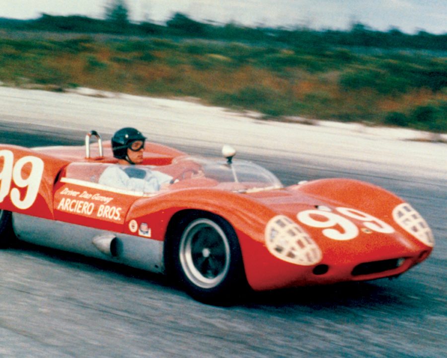 Dan Gurney winning Nassau.
Photo: Willem Oosthoek Collection