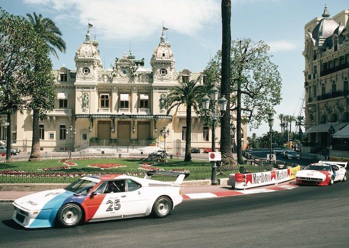 BMW M1 Procar race in Monaco