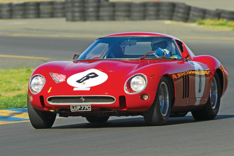 Revised ferrari gto granted homologation by fia (1964).
Photo: Jim Williams