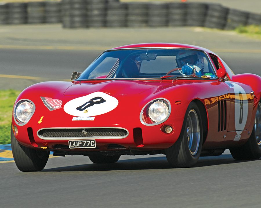 Revised ferrari gto granted homologation by fia (1964).
Photo: Jim Williams