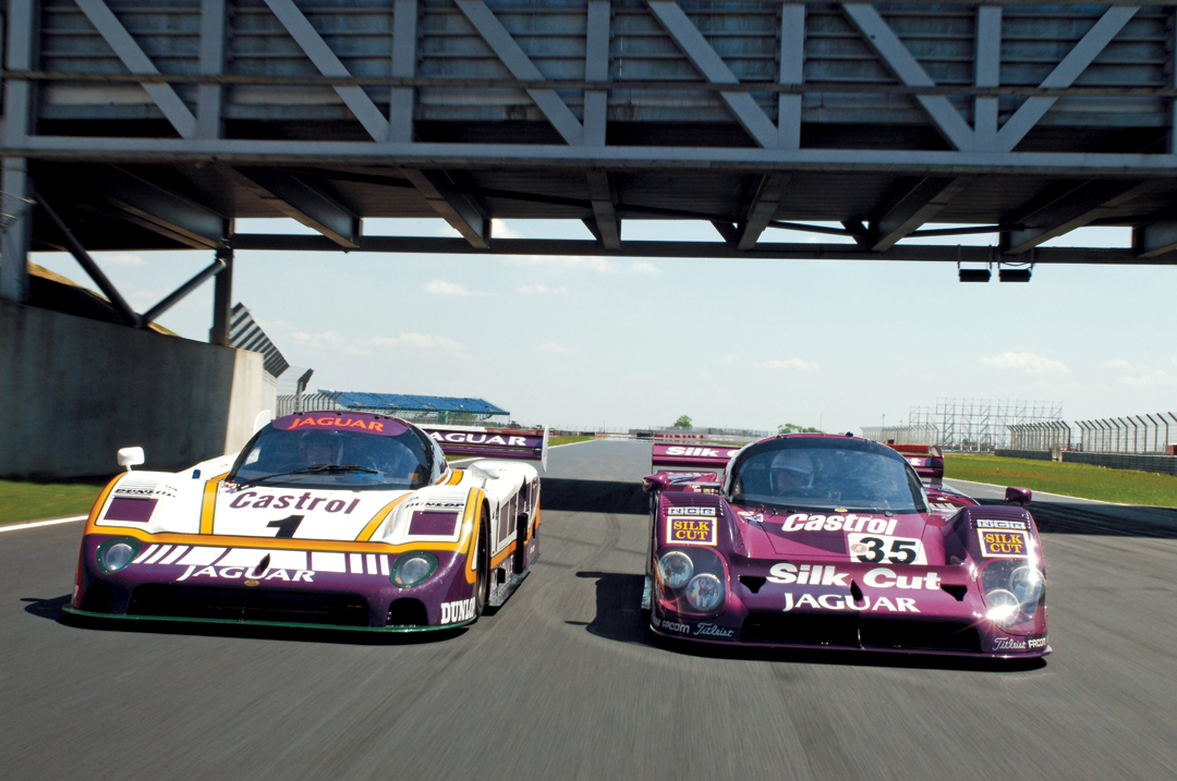 1988 Jaguar XJR9 & 1991 Jaguar XJR12
Photo: Peter Collins