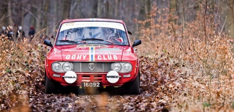 Lancia Fulvia at Legends Boucles De Spa 2011