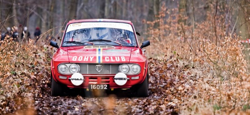 Lancia Fulvia at Legends Boucles De Spa 2011