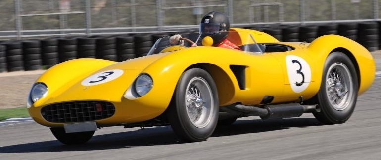 Tom Price in the Ferrari 500 TRC