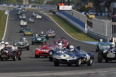 Jaguar D-Type won RAC Woodcote Trophy race