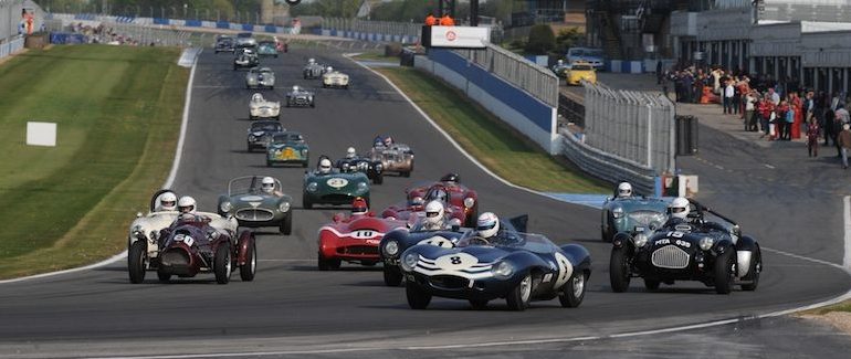 Jaguar D-Type won RAC Woodcote Trophy race