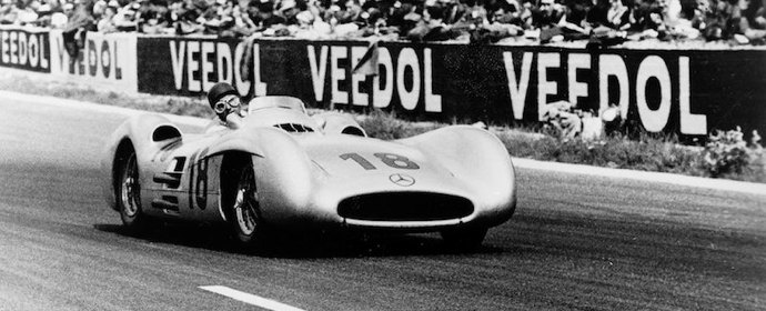 Juan Manuel Fangio in Mercedes-Benz W196S