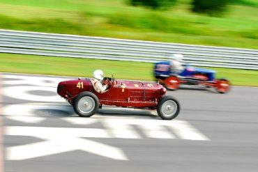 Alfa Romeo Monza at Lime Rock Historic Festival